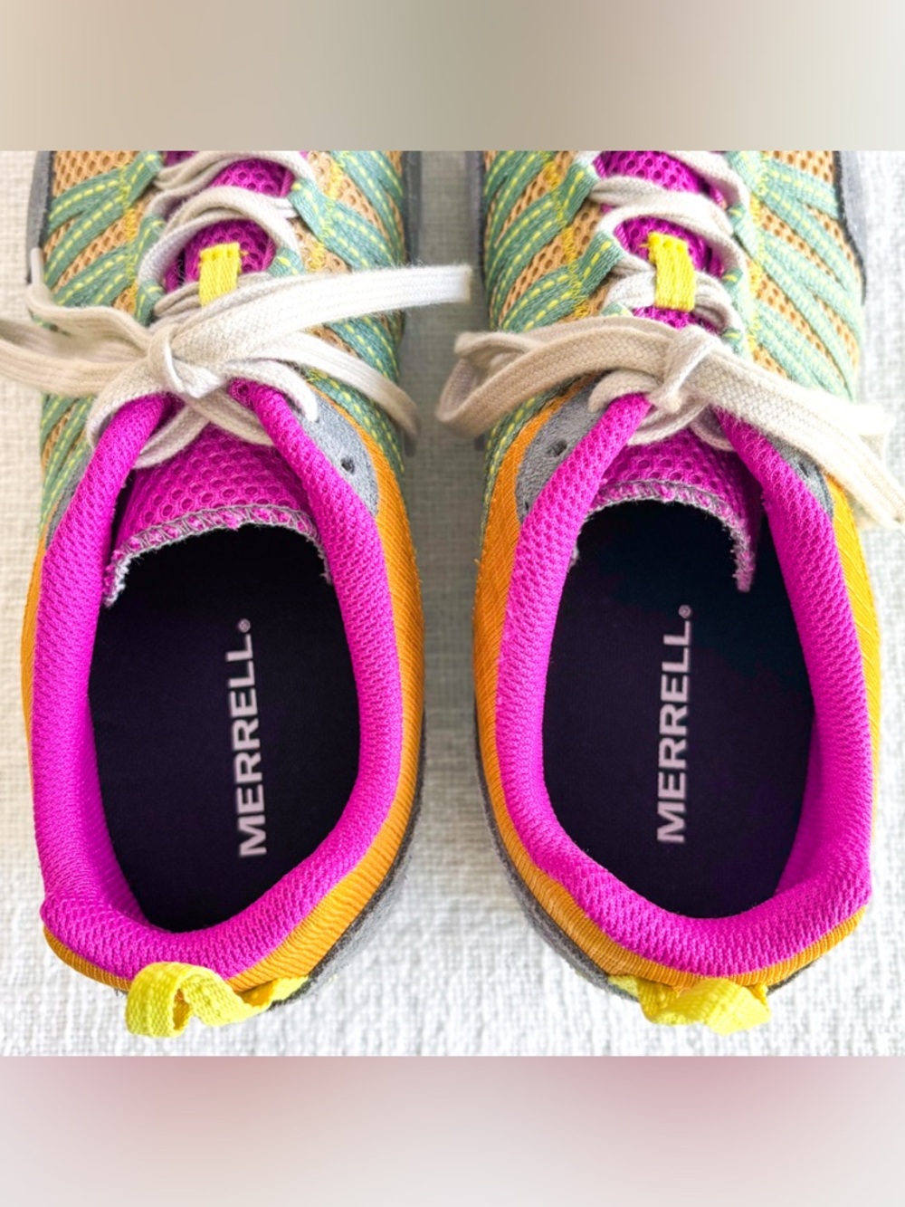 Merrell colorful Alpine sneakers. - Picture 8 of 14